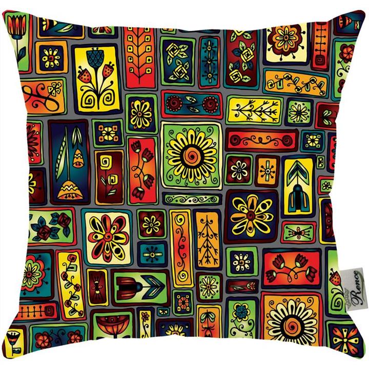 کاور کوسن مخمل رنس مدل C1-10552 سایز 43x43 سانتی متر